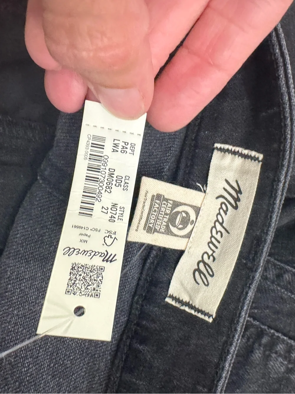 NWT Madewell The Perfect Jean Shorts